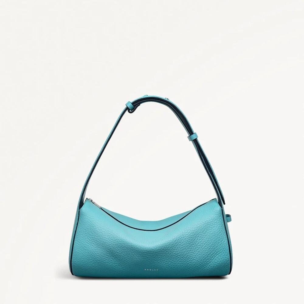 Radley London Abbey Mews Small Ziptop Shoulder Bag In Bright Blue